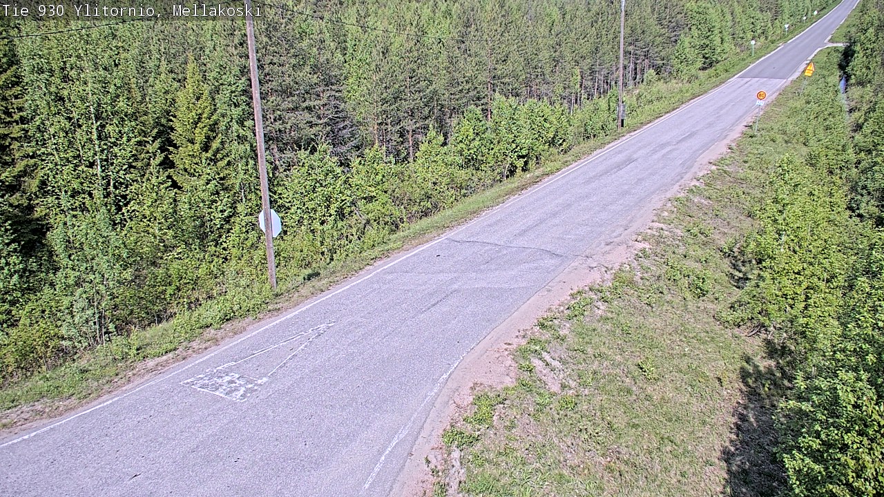 Kelikamerat Kuva TIe 930 Ylitornio, Mellakoski, Ylitornio, Lappi