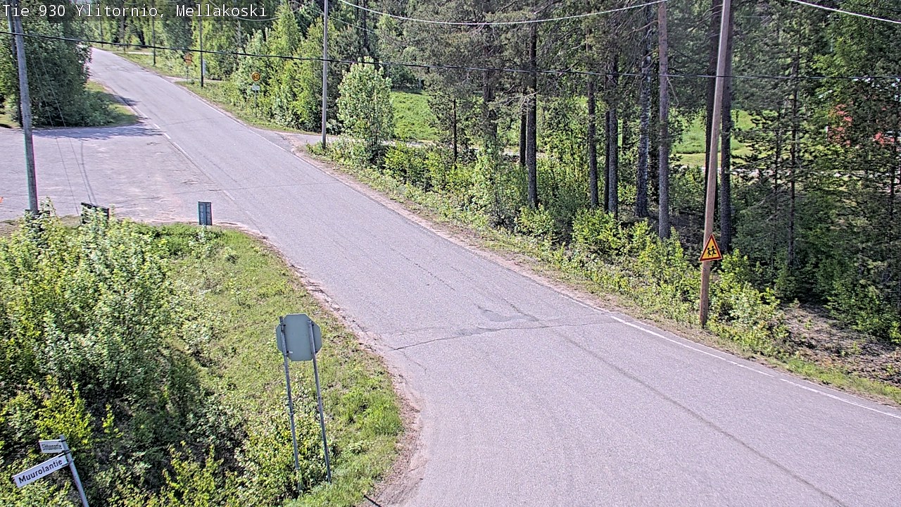 Kelikamerat Kuva TIe 930 Ylitornio, Mellakoski, Ylitornio, Lappi