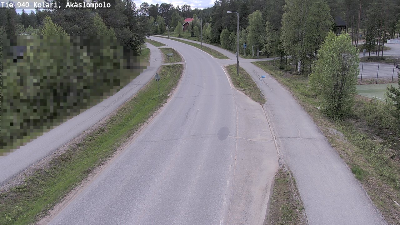 Weather Camera Image Road 940 Kolari, Äkäslompolo, Kolari, Lappi