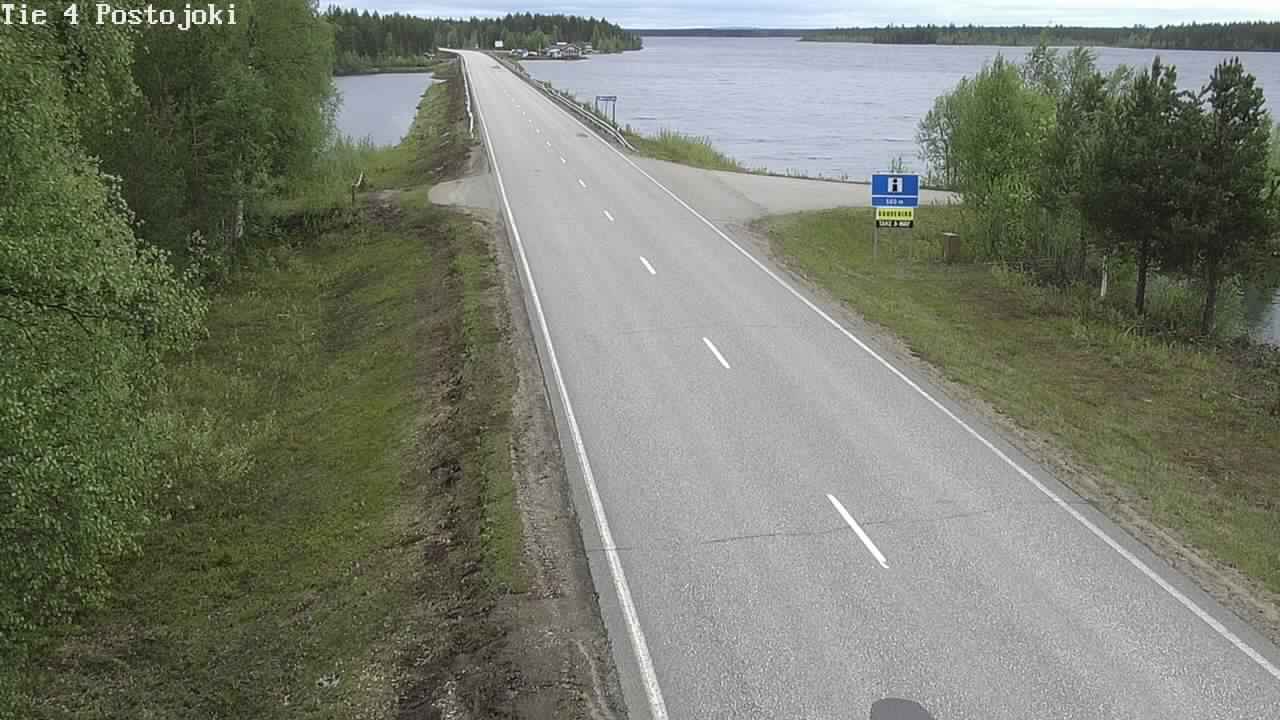 Weather Camera Image Road 4 Sodankylä, Postojoki, Sodankylä, Lappi