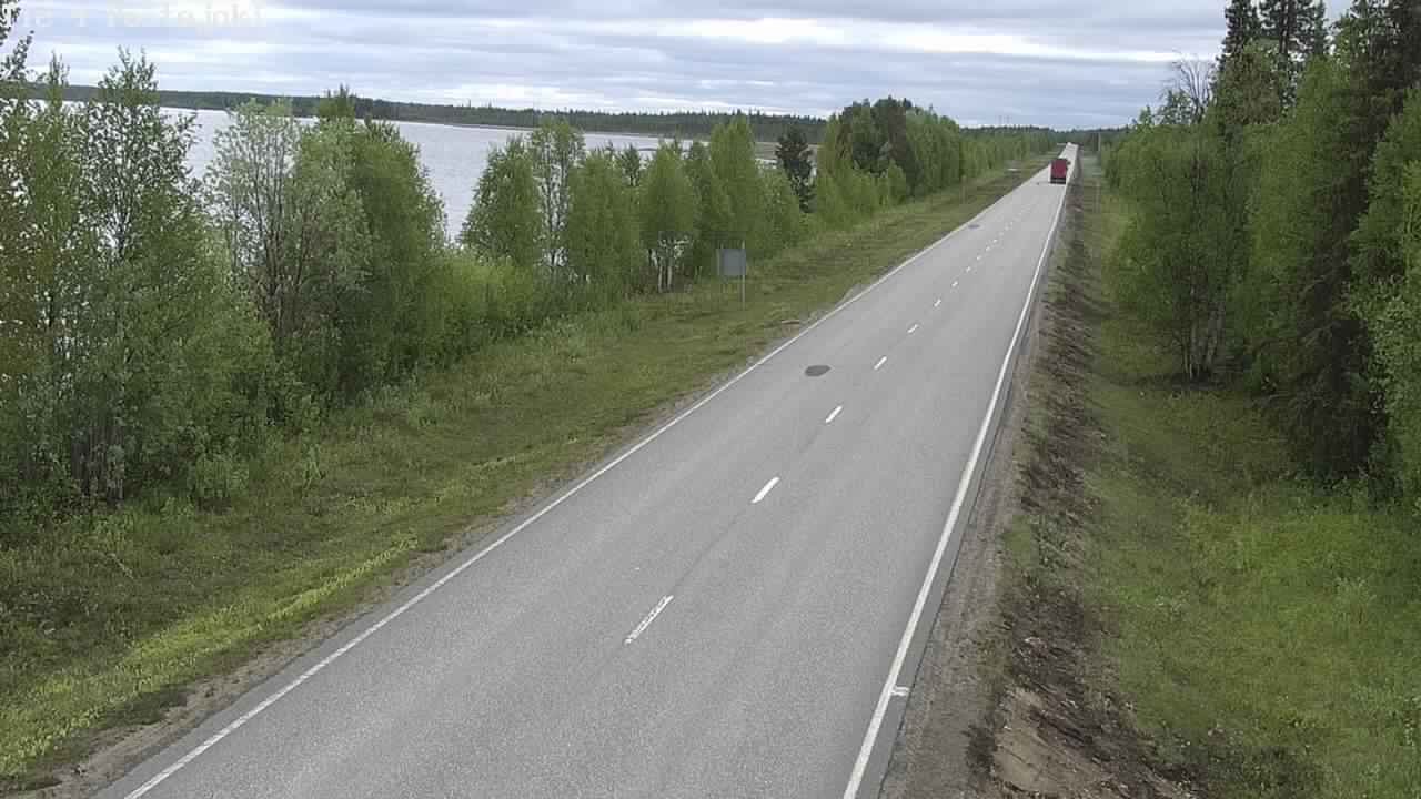 Weather Camera Image Road 4 Sodankylä, Postojoki, Sodankylä, Lappi
