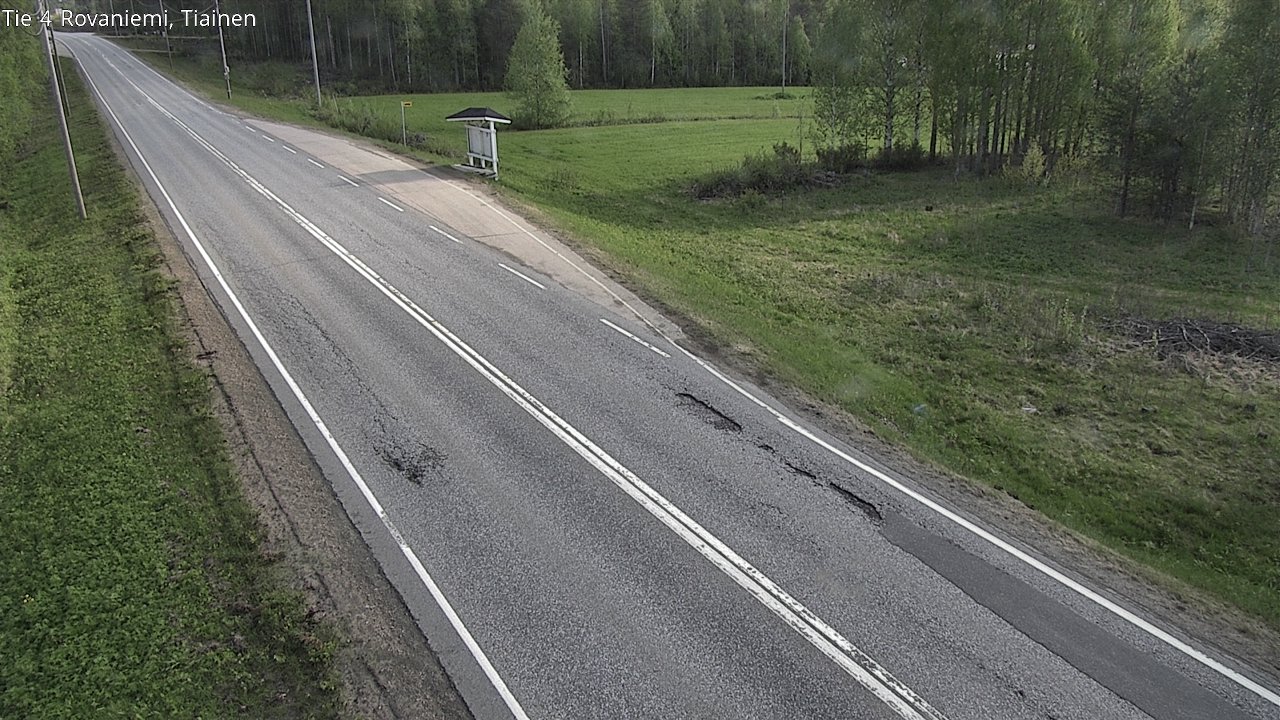 Kelikamerat Kuva Tie 4 Rovaniemi, Tiainen, Rovaniemi, Lappi