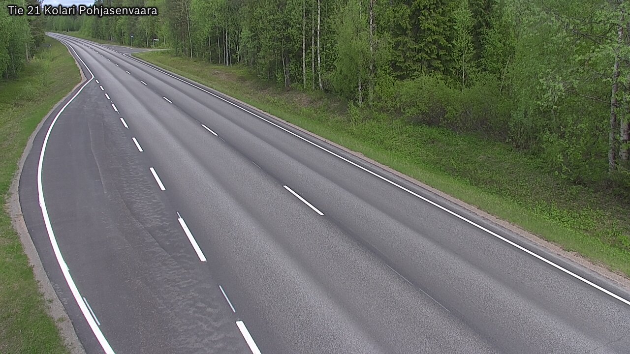 Weather Camera Image Road 21 Kolari, Pohjasenvaara, Kolari, Lappi