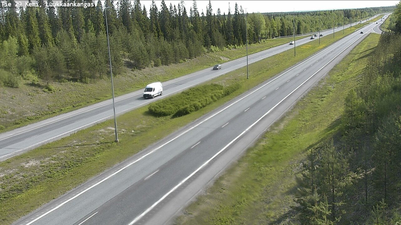 Kelikamerat Kuva Tie 29 Tornio Luukkaankangas, Tornio, Lappi