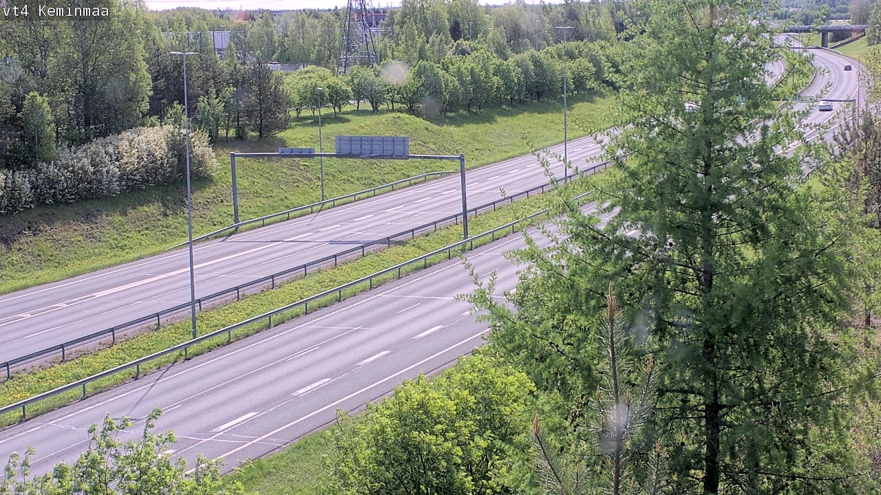 Weather Camera Image Road 4 Keminmaa, Keminmaa, Lappi