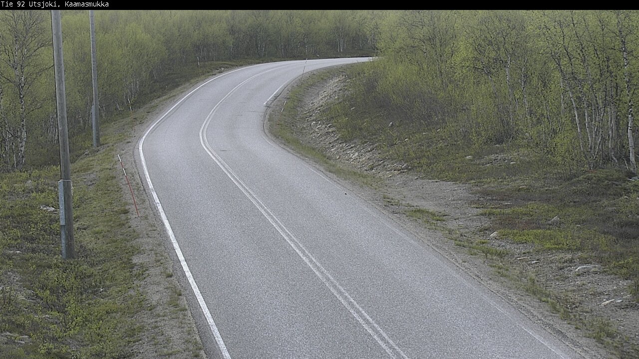 Kelikamerat Kuva Tie 92 Utsjoki, Kaamasmukka, Utsjoki, Lappi