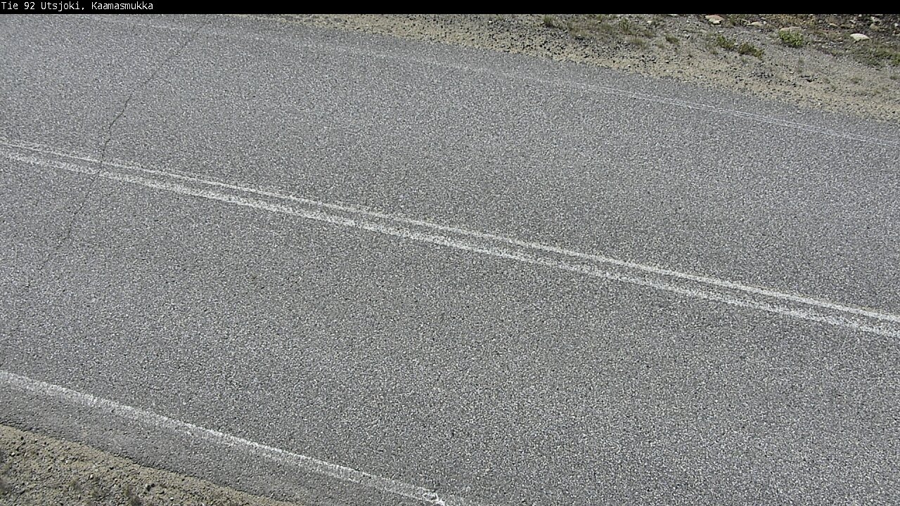 Weather Camera Image Road 92 Utsjoki, Kaamasmukka, Utsjoki, Lappi