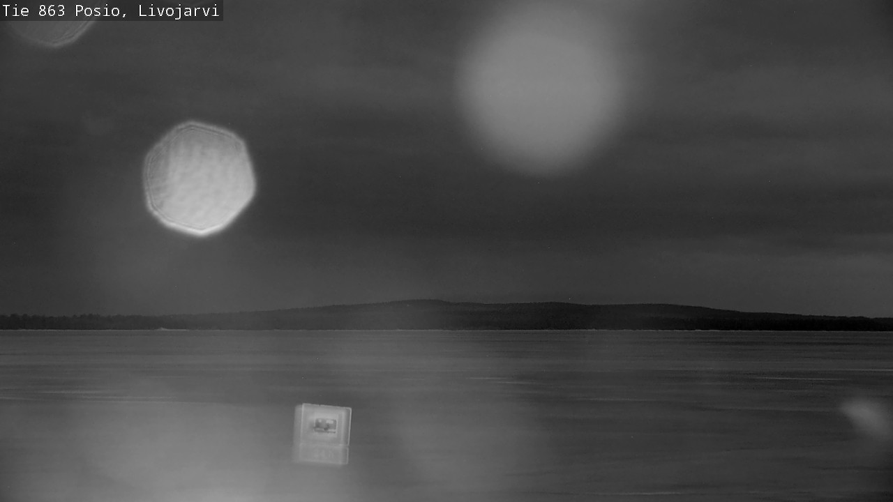 Weather Camera Image Road 863 Livojärvi, Posio, Lappi