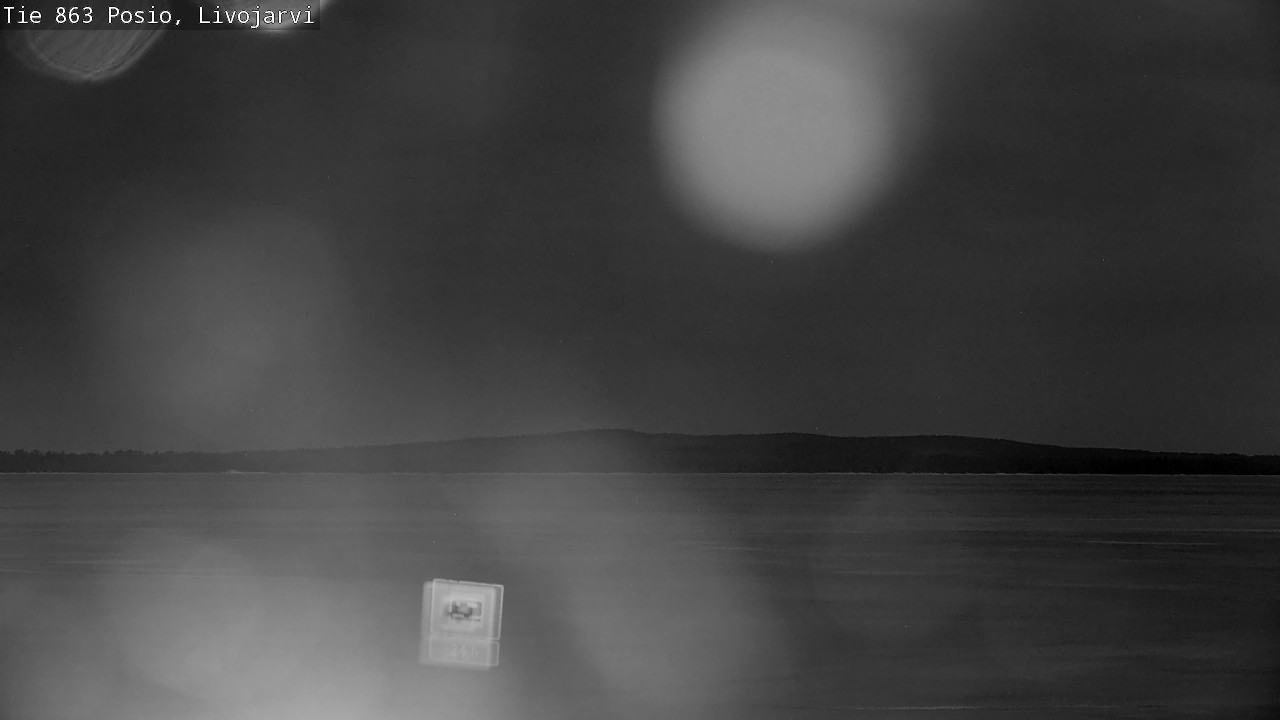 Weather Camera Image Road 863 Livojärvi, Posio, Lappi