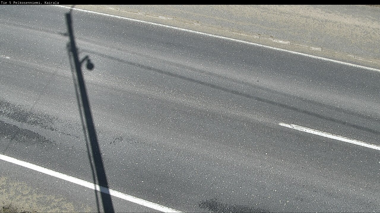 Weather Camera Image Road 5 Pelkosenniemi, Kairala, Pelkosenniemi, Lappi
