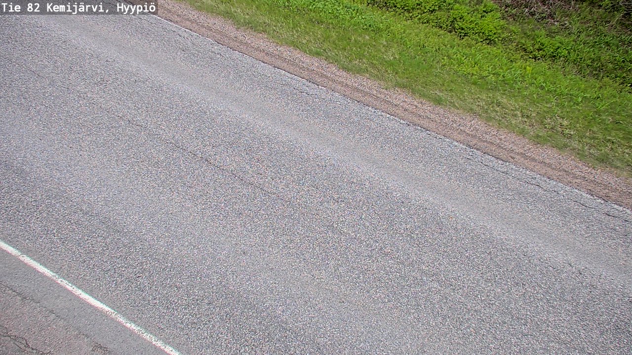 Weather Camera Image Väg 5 Kemi träsk, hyypiö, Kemijärvi, Lappi