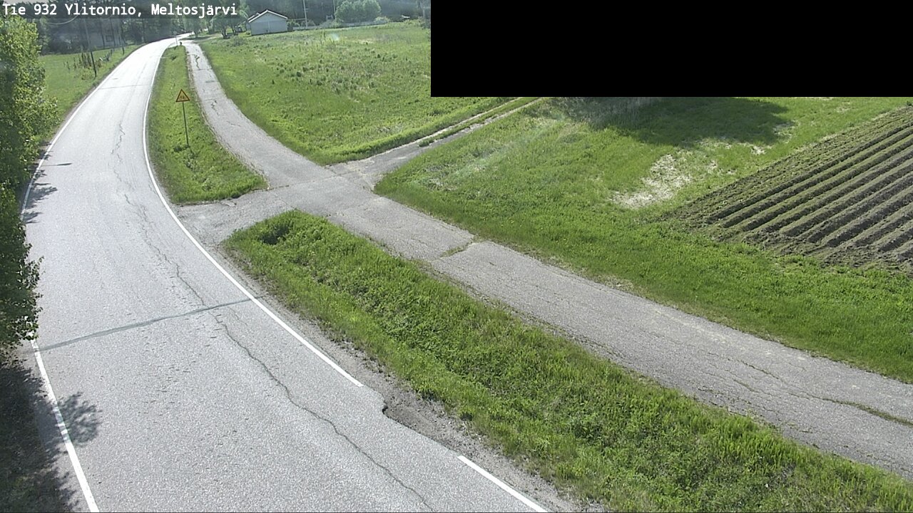 Weather Camera Image Road 932 Ylitornio, Meltosjärv, Ylitornio, Lappi