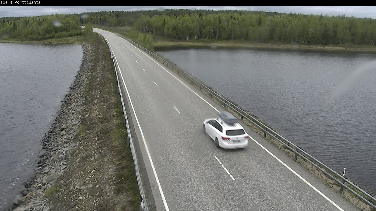 Weather Camera Image Road 4 Sodankylä, Porttipahta, Sodankylä, Lappi