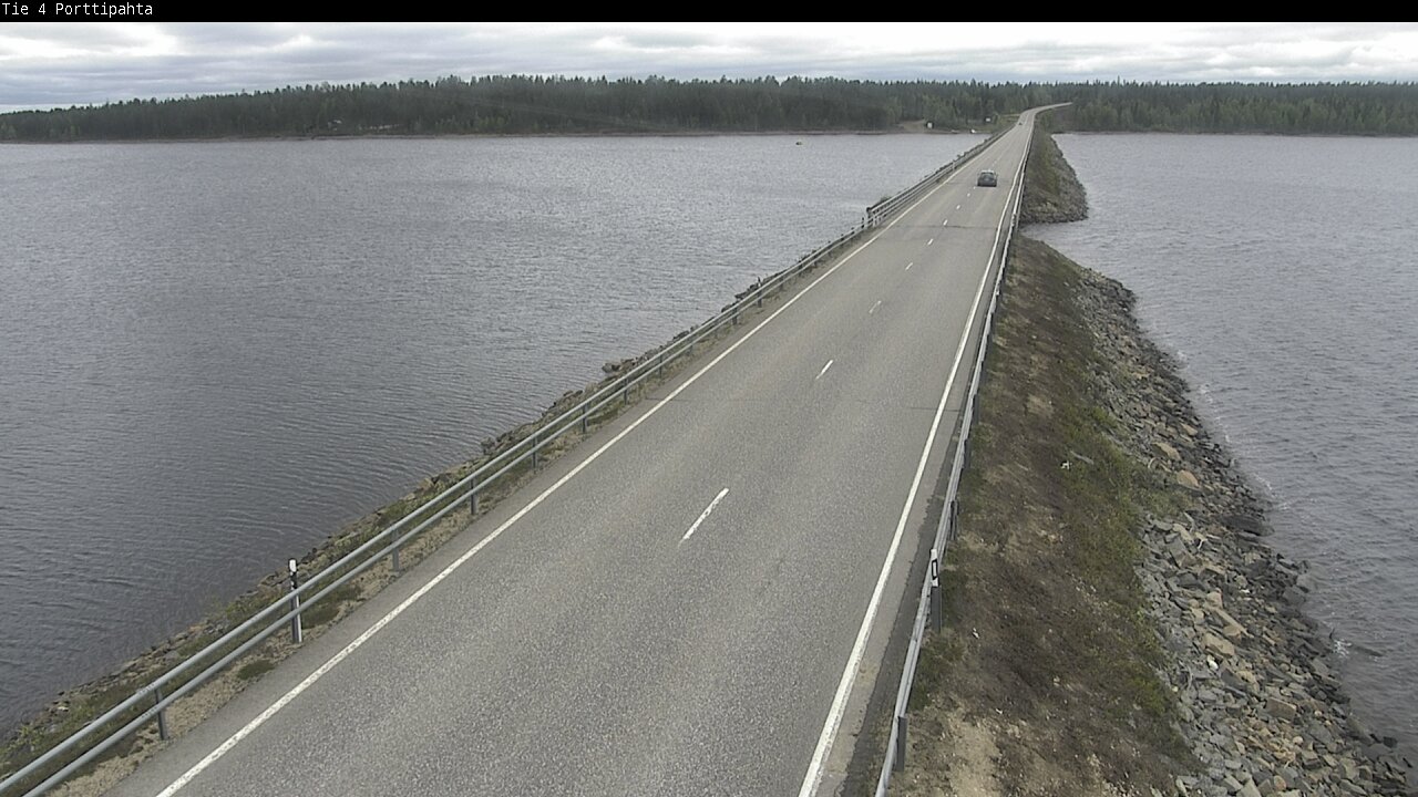 Weather Camera Image Road 4 Sodankylä, Porttipahta, Sodankylä, Lappi