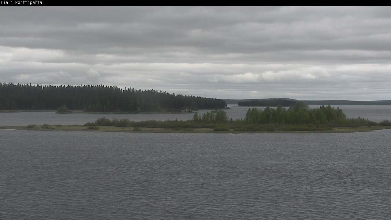 Weather Camera Image Väg 4 Sodankylä, Porttipahta, Sodankylä, Lappi