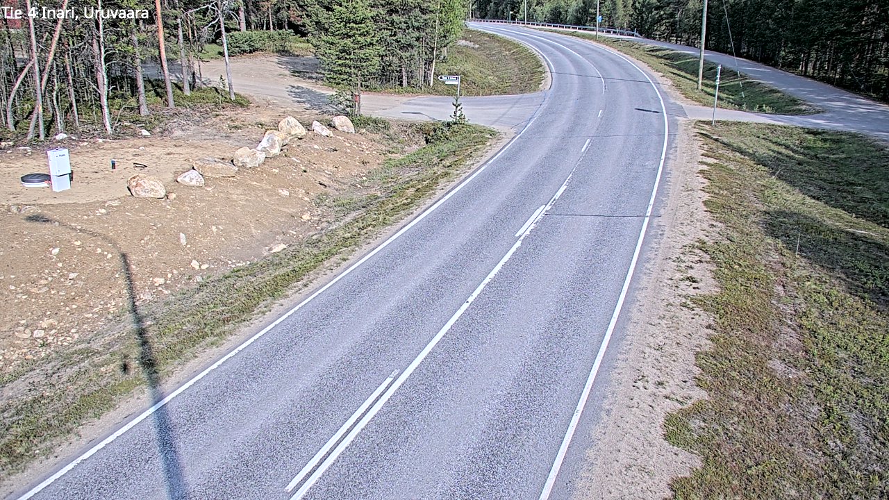 Kelikamerat Kuva Tie 4 Inari, Uruvaara, Inari, Lappi