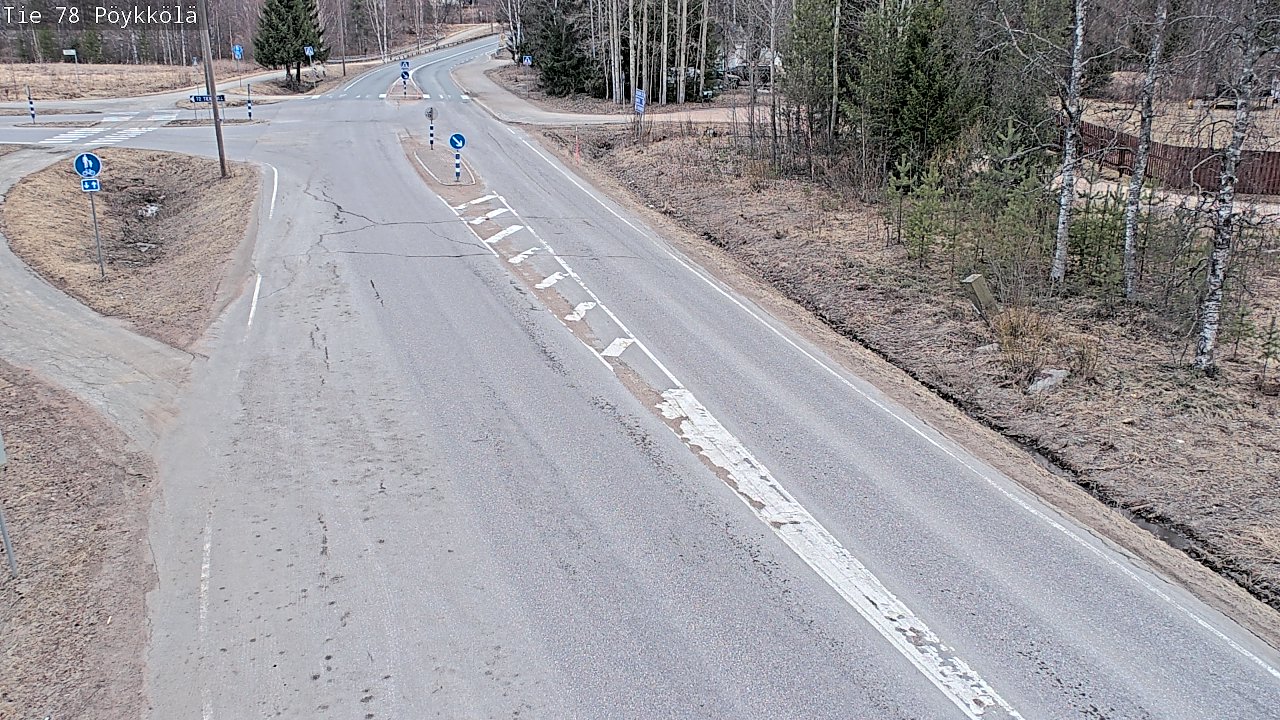 Kelikamerat Kuva Tie 78 Rovaniemi, Pöykkölä, Rovaniemi, Lappi