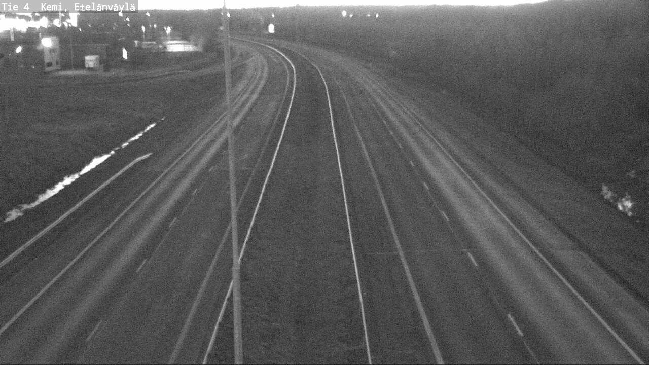Weather Camera Image Road 4 Kemi, Etelänväylä, Kemi, Lappi