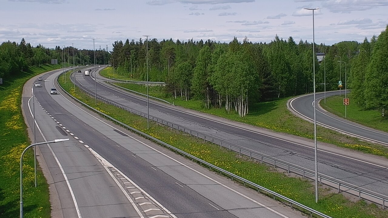 Weather Camera Image Väg 4 Kemi, Paattio, Kemi, Lappi