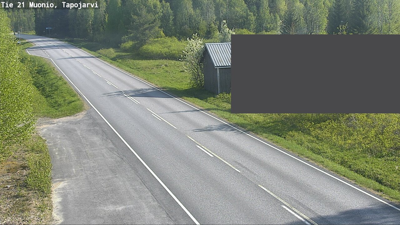 Kelikamerat Kuva Tie 21 Muonio, Tapojärvi, Muonio, Lappi