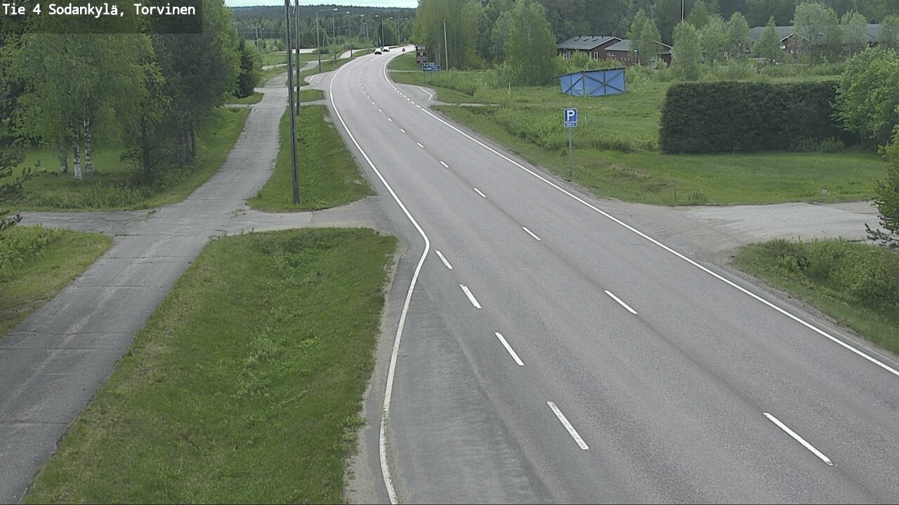 Weather Camera Image Road 4 Sodankylä, Torvinen, Sodankylä, Lappi