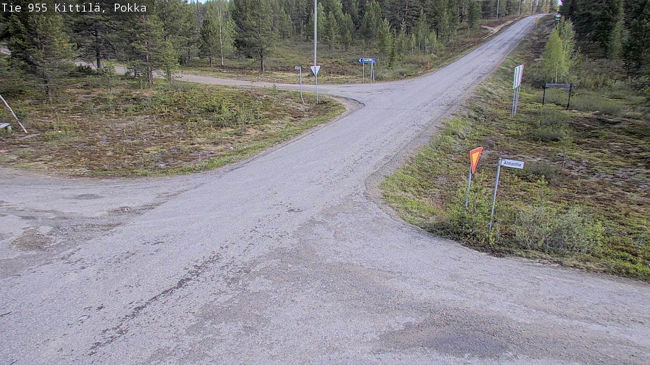 Kelikamerat Kuva Tie 955 Kittilä, Pokka, Kittilä, Lappi