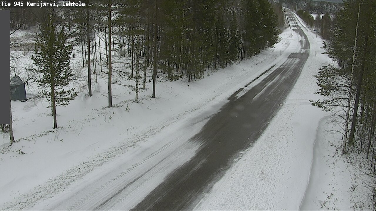 Weather Camera Image Road 945 Kemijärvi, Lehtola, Kemijärvi, Lappi