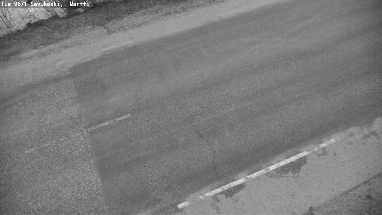 Weather Camera Image Väg 9671 Savukoski, Martti, Savukoski, Lappi