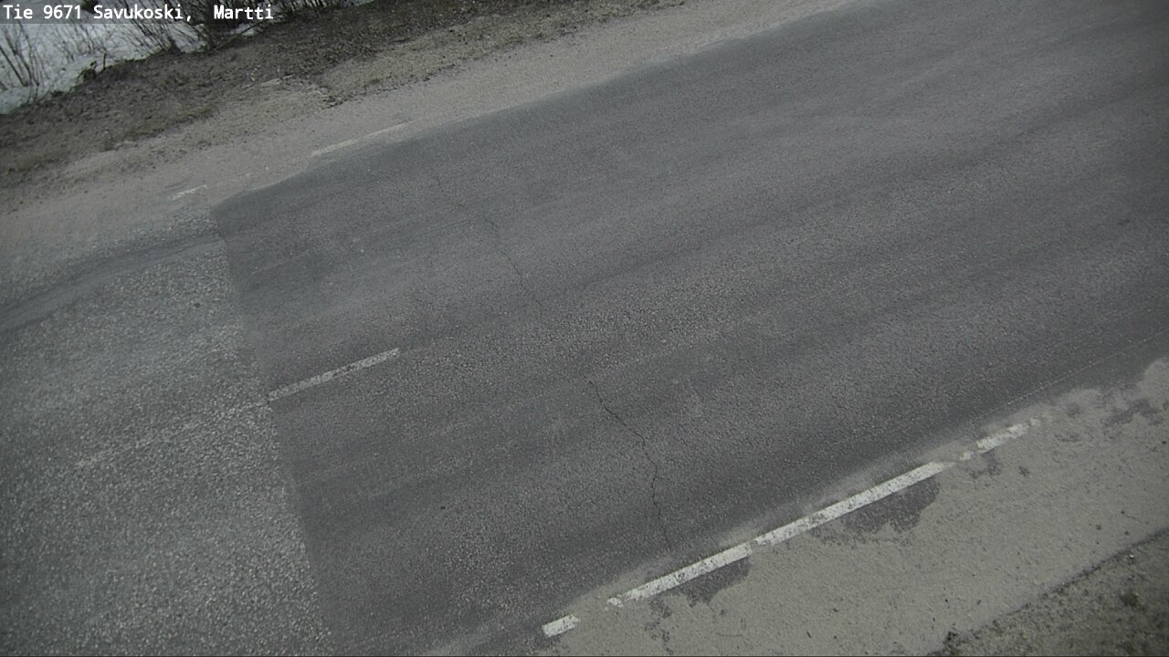Weather Camera Image Väg 9671 Savukoski, Martti, Savukoski, Lappi