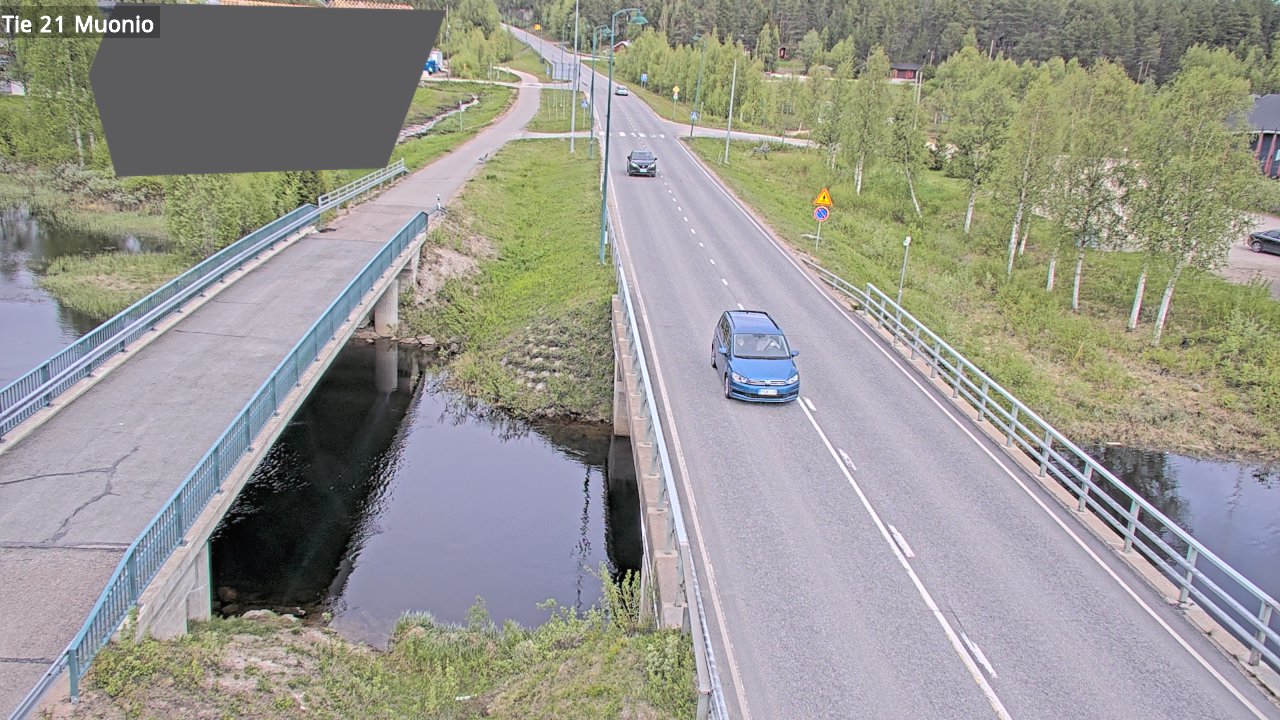 Weather Camera Image Väg 21 Muonio, Muonio, Lappi