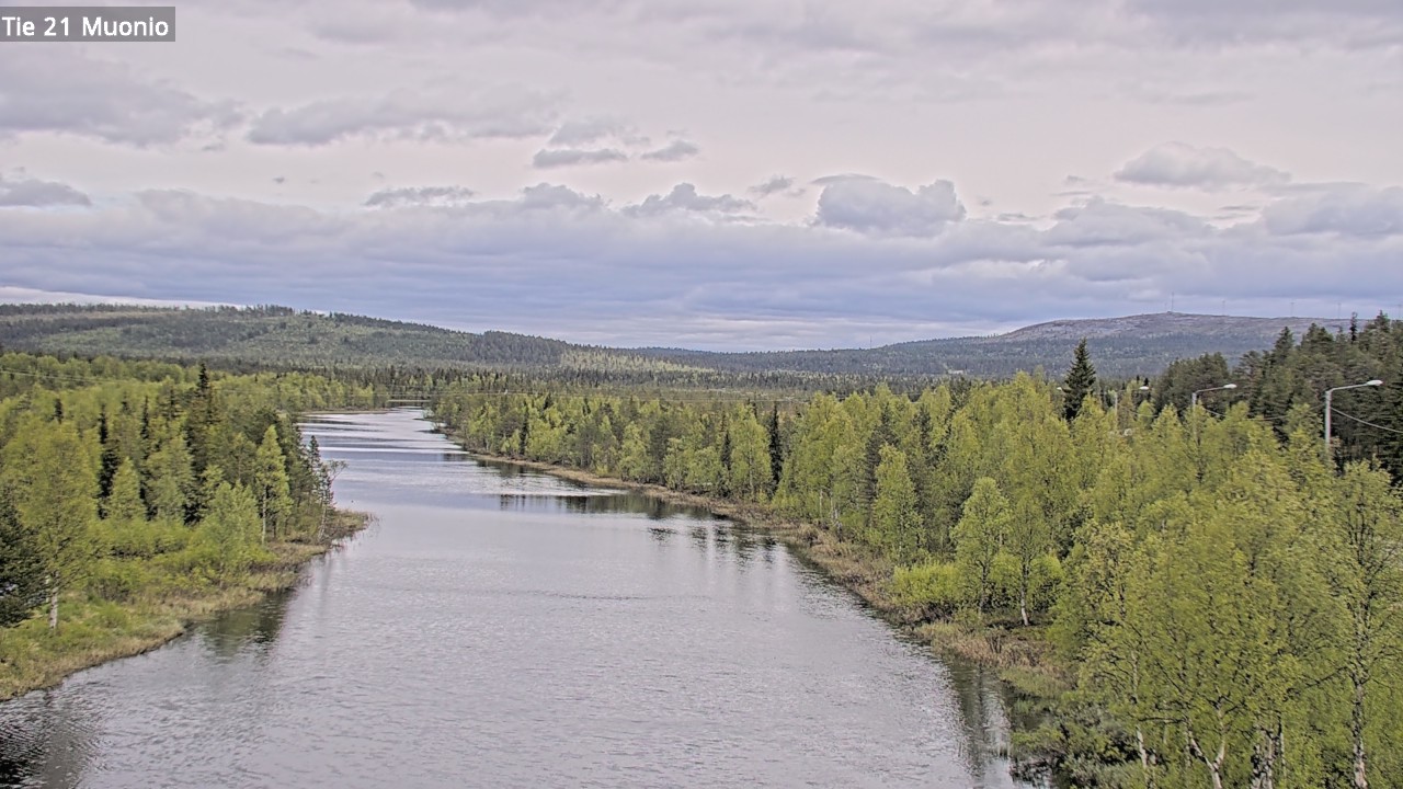 Weather Camera Image Väg 21 Muonio, Muonio, Lappi