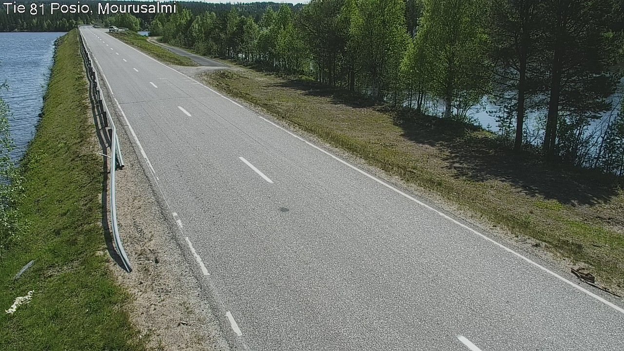 Weather Camera Image Road 81 Posio, Mourusalmi, Posio, Lappi