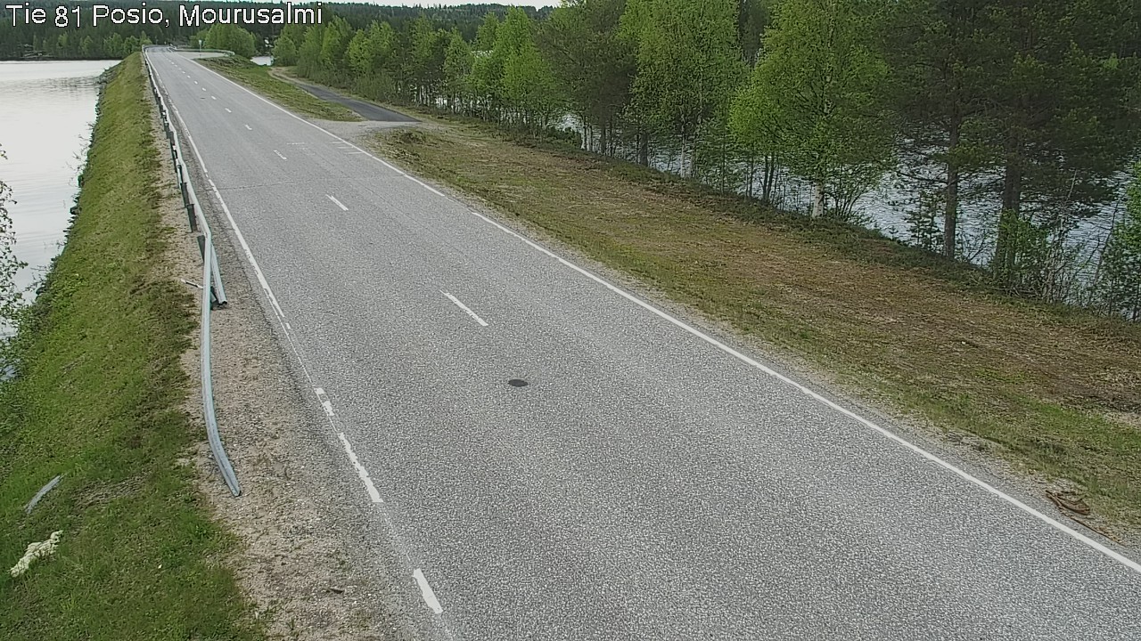 Weather Camera Image Väg 81 Posio, Mourusalmi, Posio, Lappi