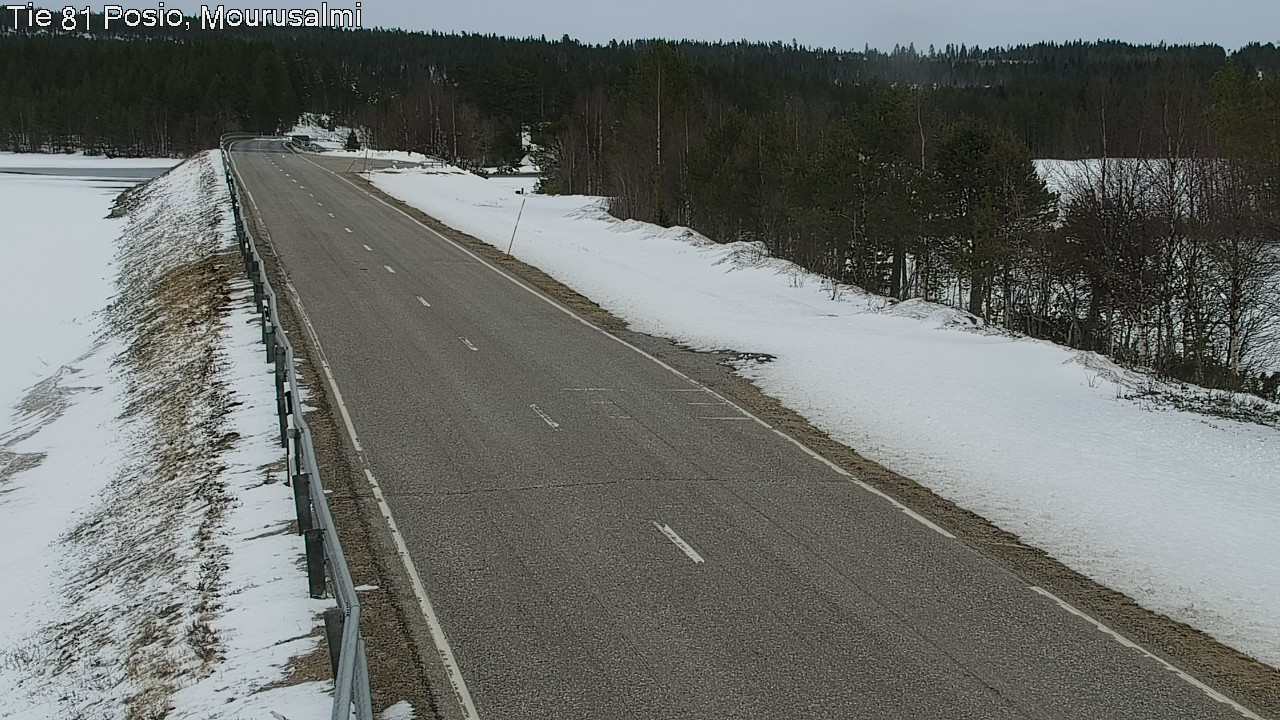Weather Camera Image Road 81 Posio, Mourusalmi, Posio, Lappi