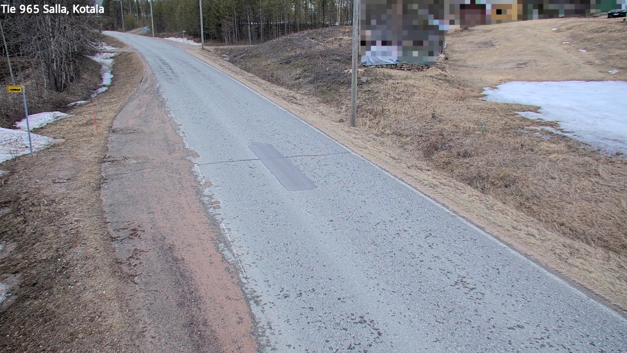 Weather Camera Image Road 965 Salla, Kotala, Salla, Lappi