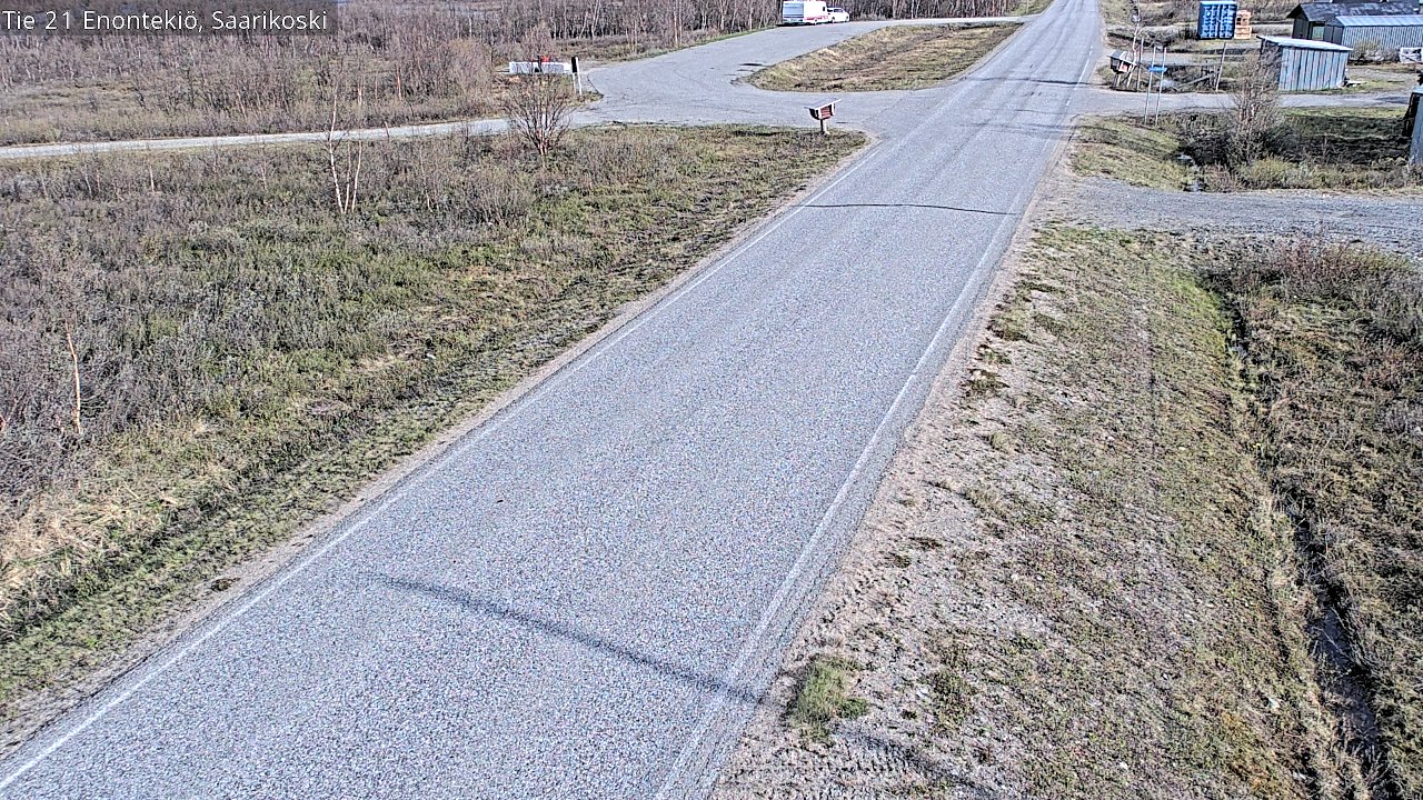Kelikamerat Kuva Tie 21 Enontekiö, Saarikoski, Enontekiö, Lappi