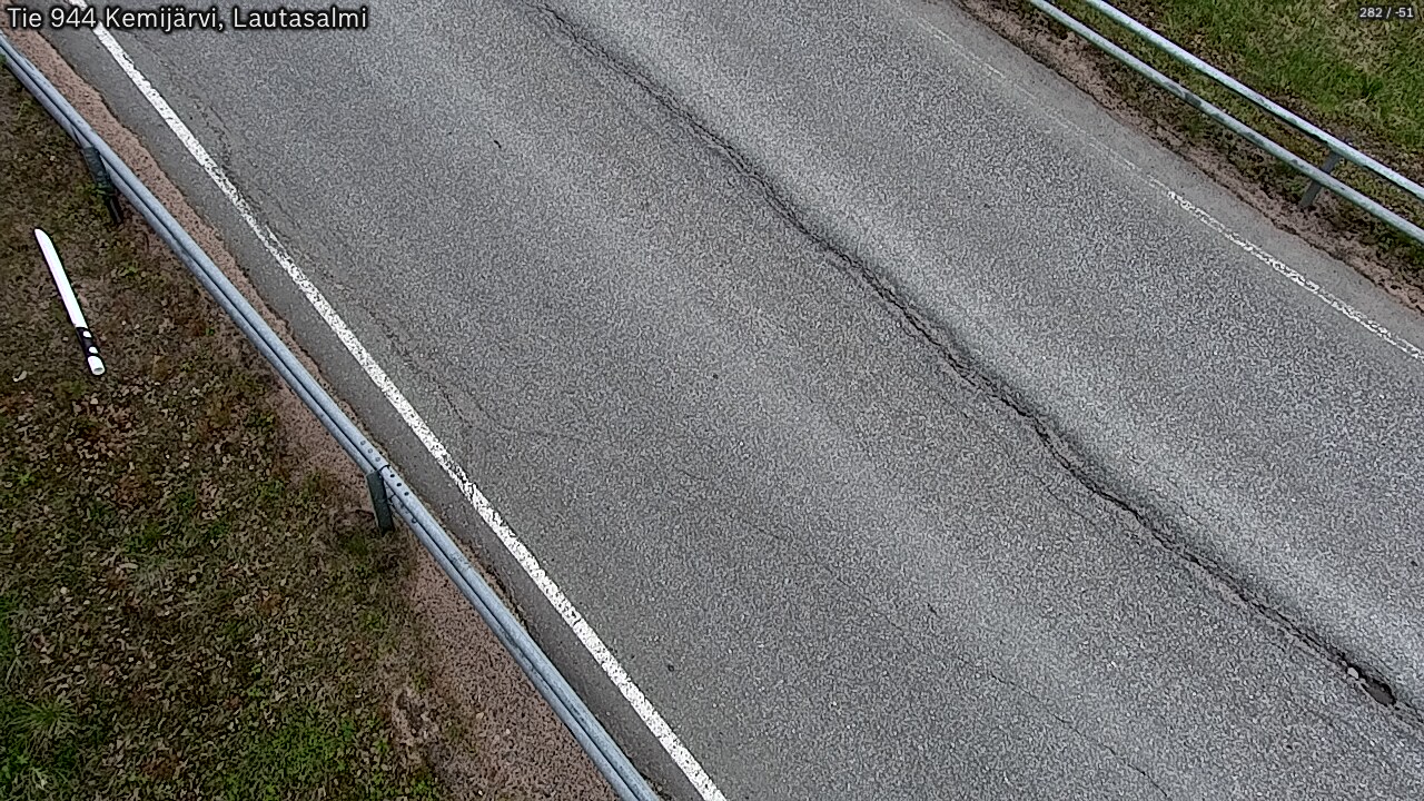Weather Camera Image Väg 944 Kemijärvi, Lautasalmi, Kemijärvi, Lappi