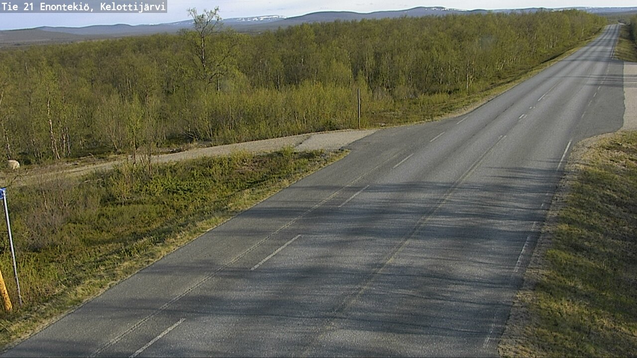 Kelikamerat Kuva Tie 21 Enontekiö, Kelottijärvi, Enontekiö, Lappi