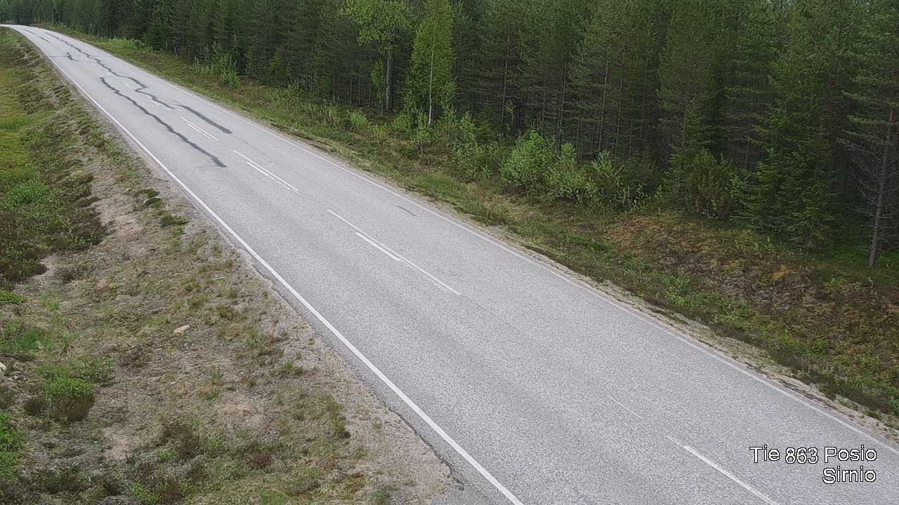 Kelikamerat Kuva Tie 863 Posio, Sirniö, Posio, Lappi