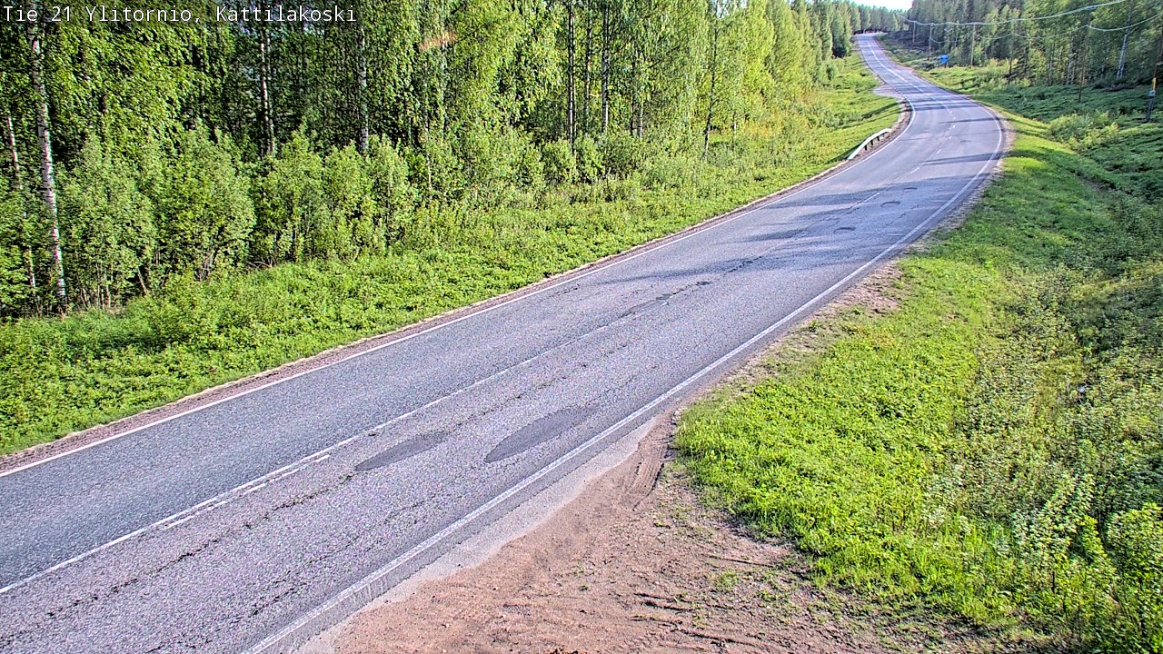 Kelikamerat Kuva Tie 21 Ylitornio, Kattilakoski, Ylitornio, Lappi